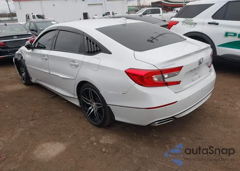 2021 Honda Accord Touring из США, поврежденный, VIN 1HGCV2F97MA001096